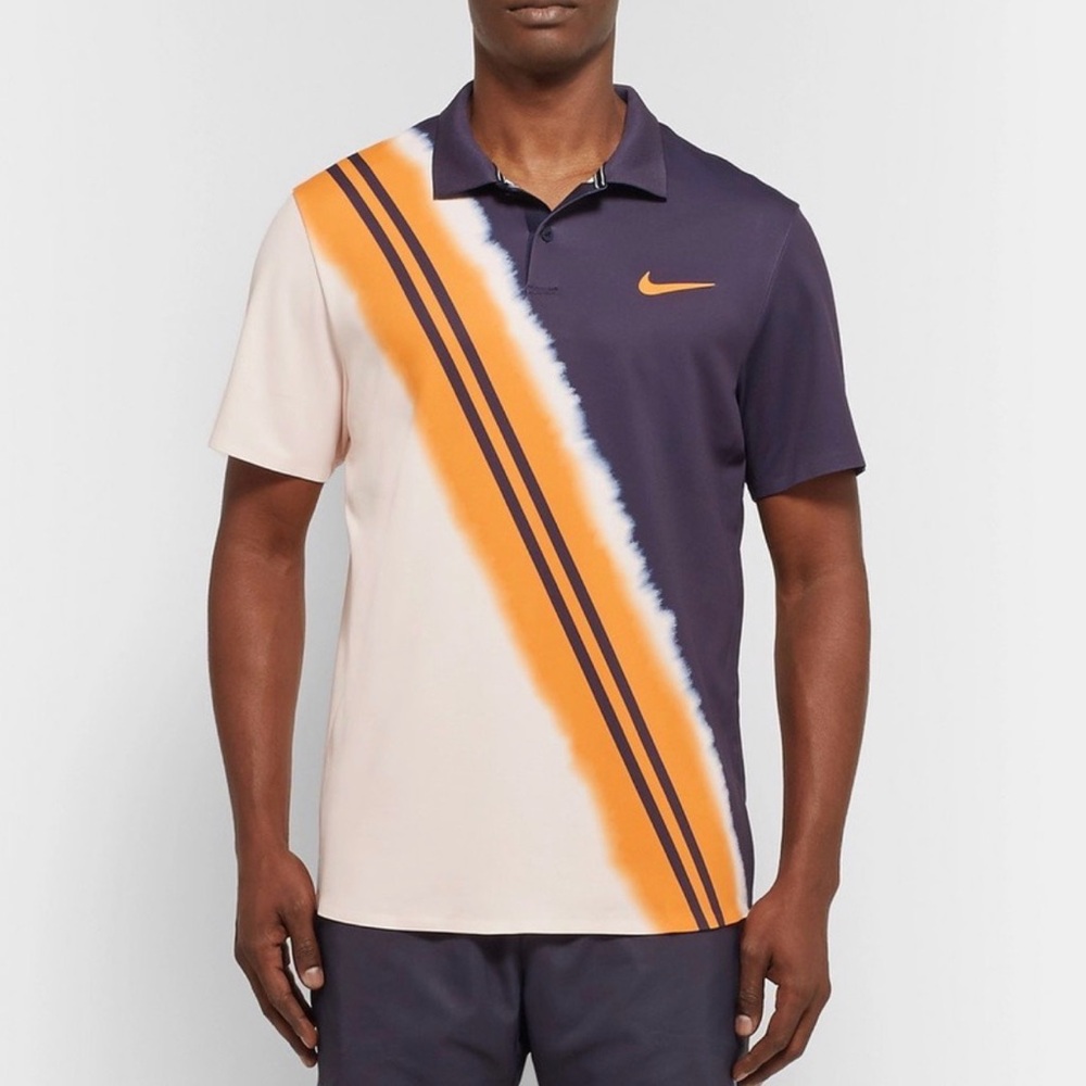 Nike Tennis Men's Polo Shirt AQ4318-408 Medium